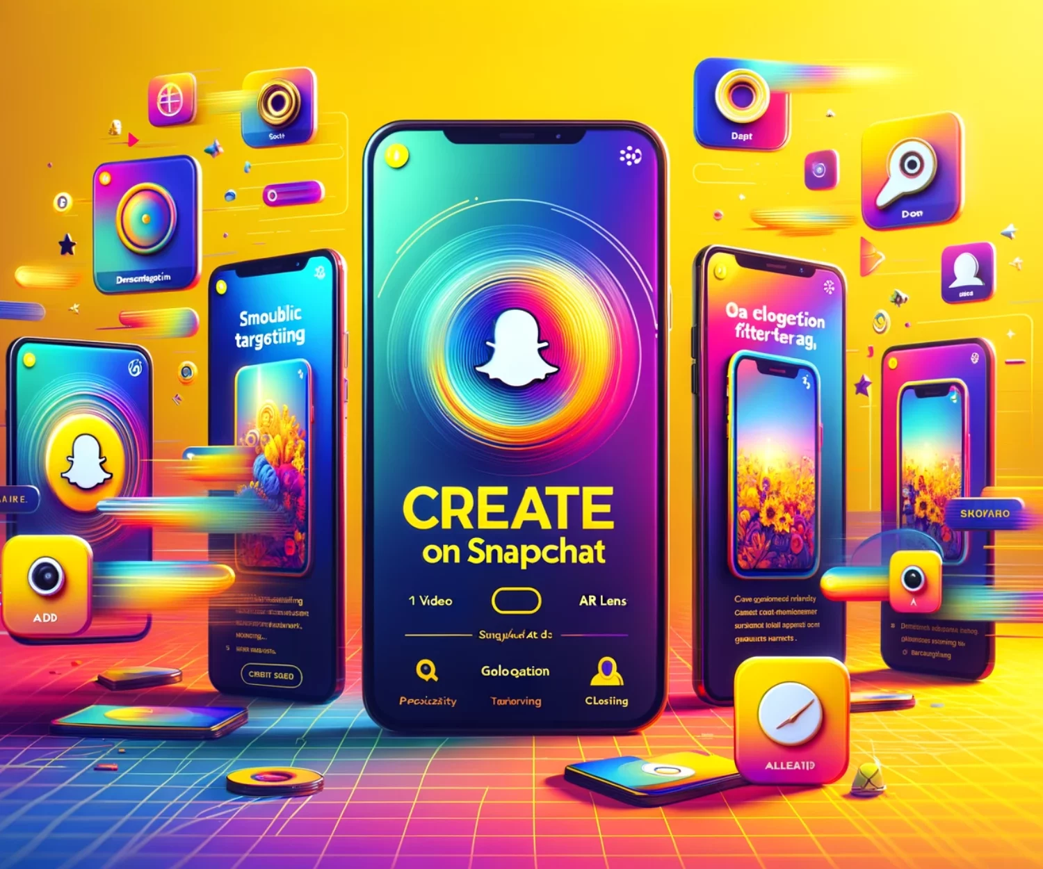 create ad on snapcha