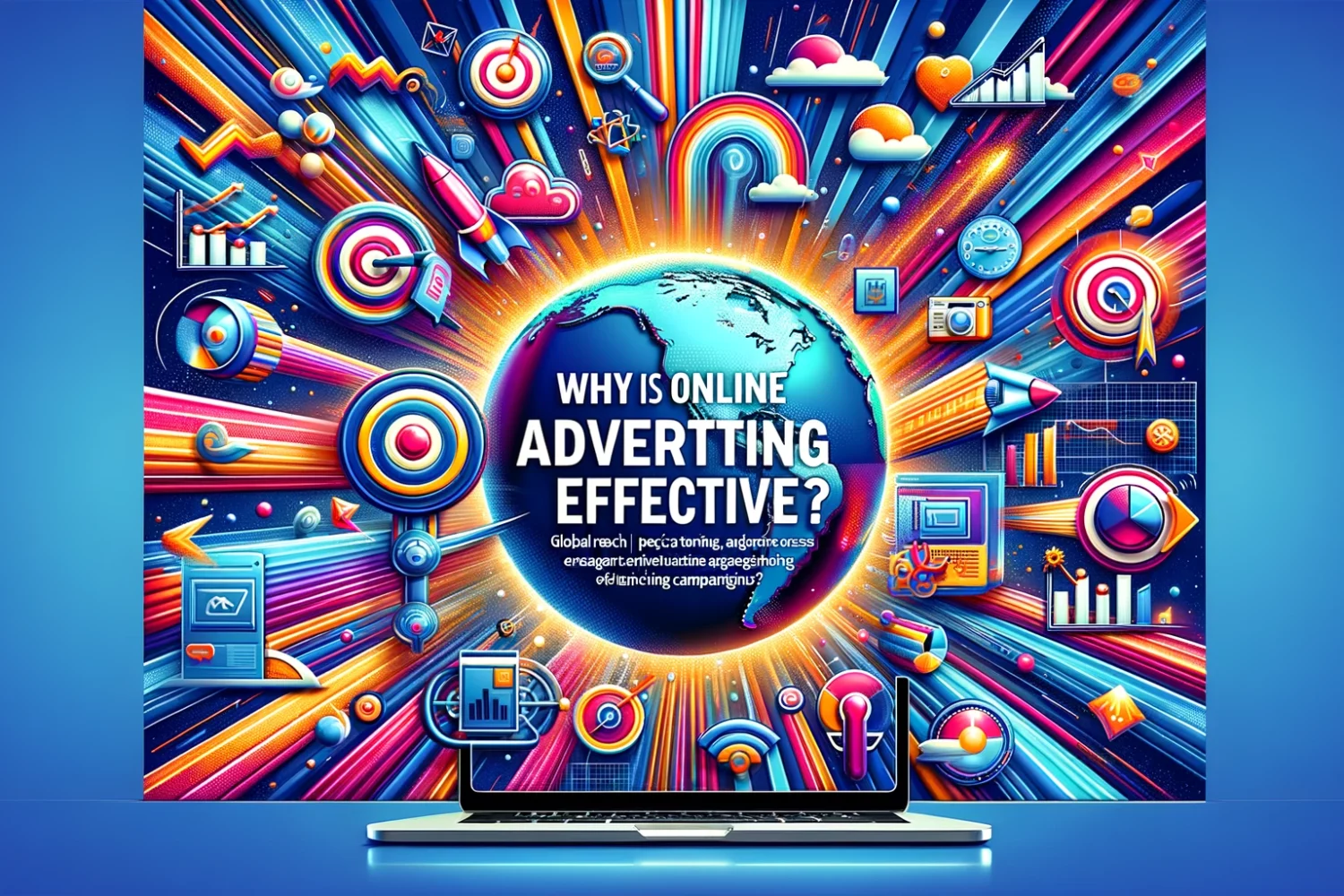 why is online advertising effective