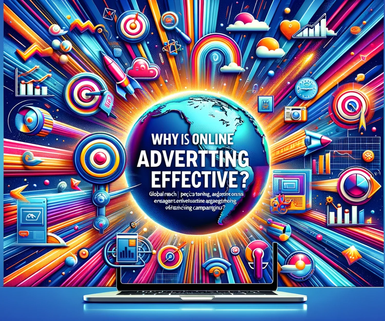 why is online advertising effective