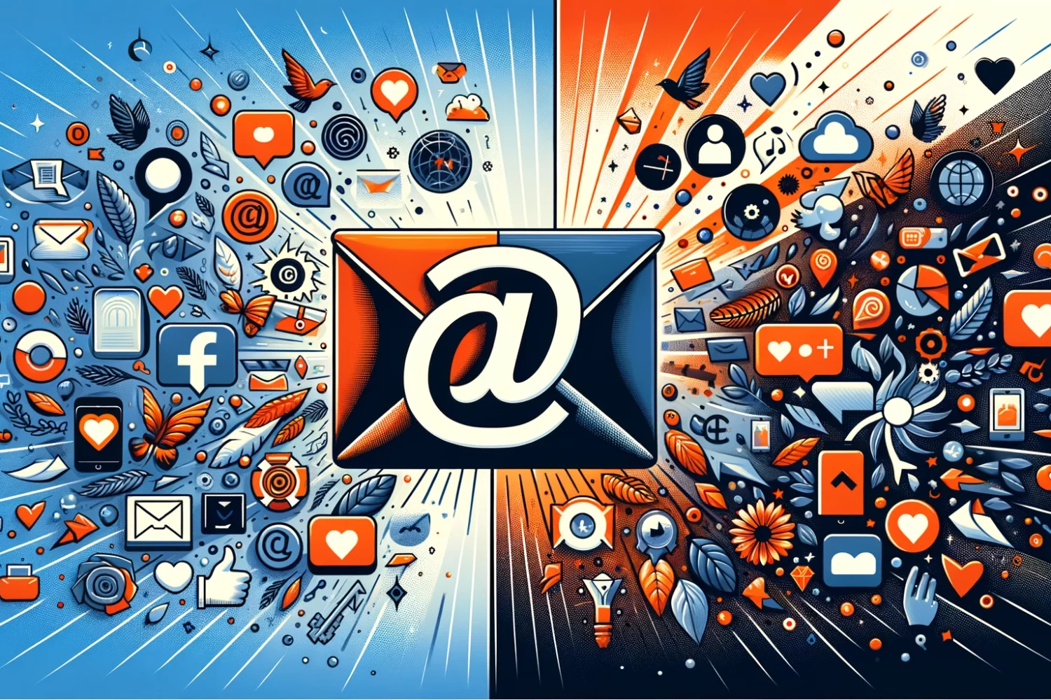 email marketing vs social media statistics