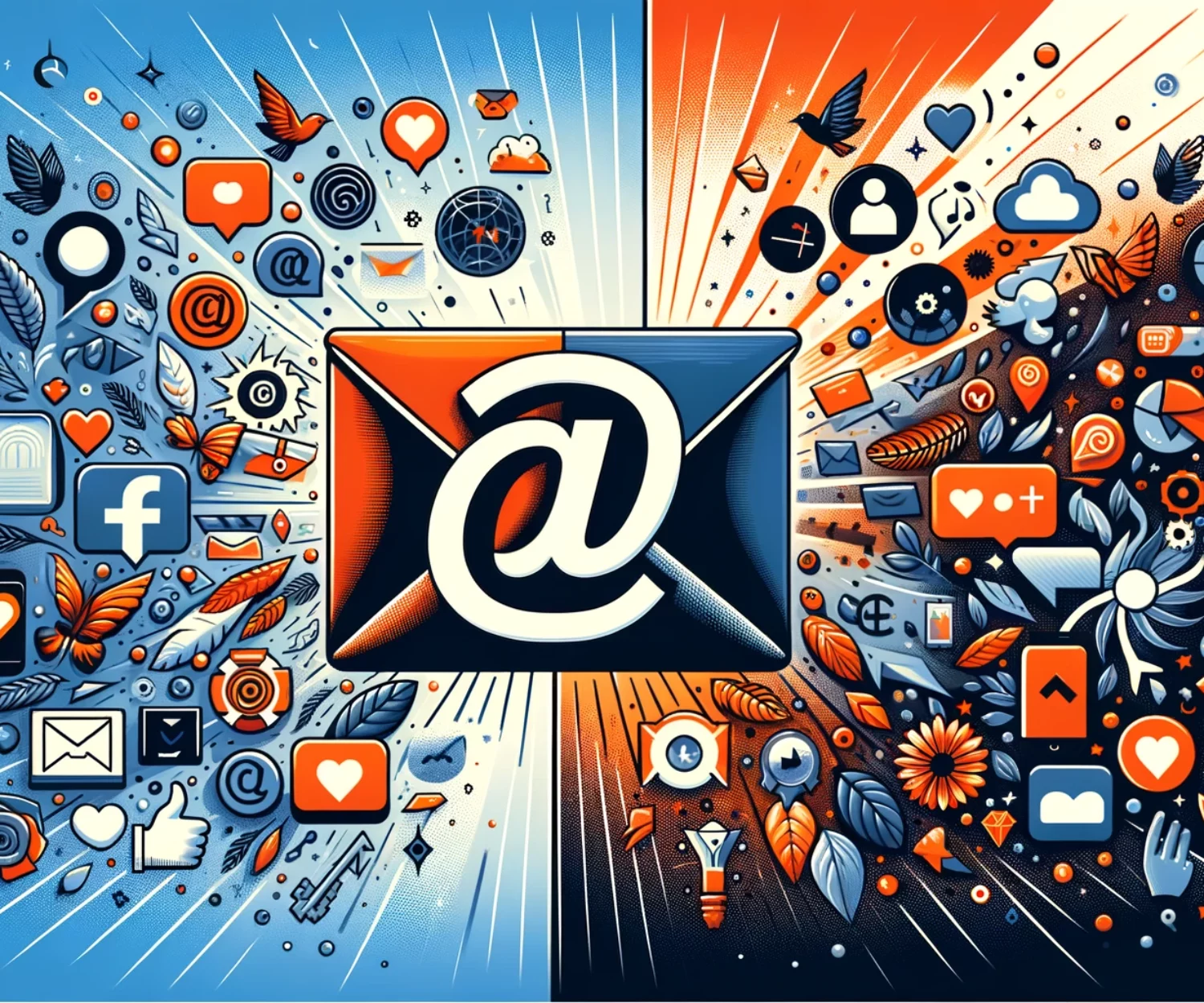 email marketing vs social media statistics