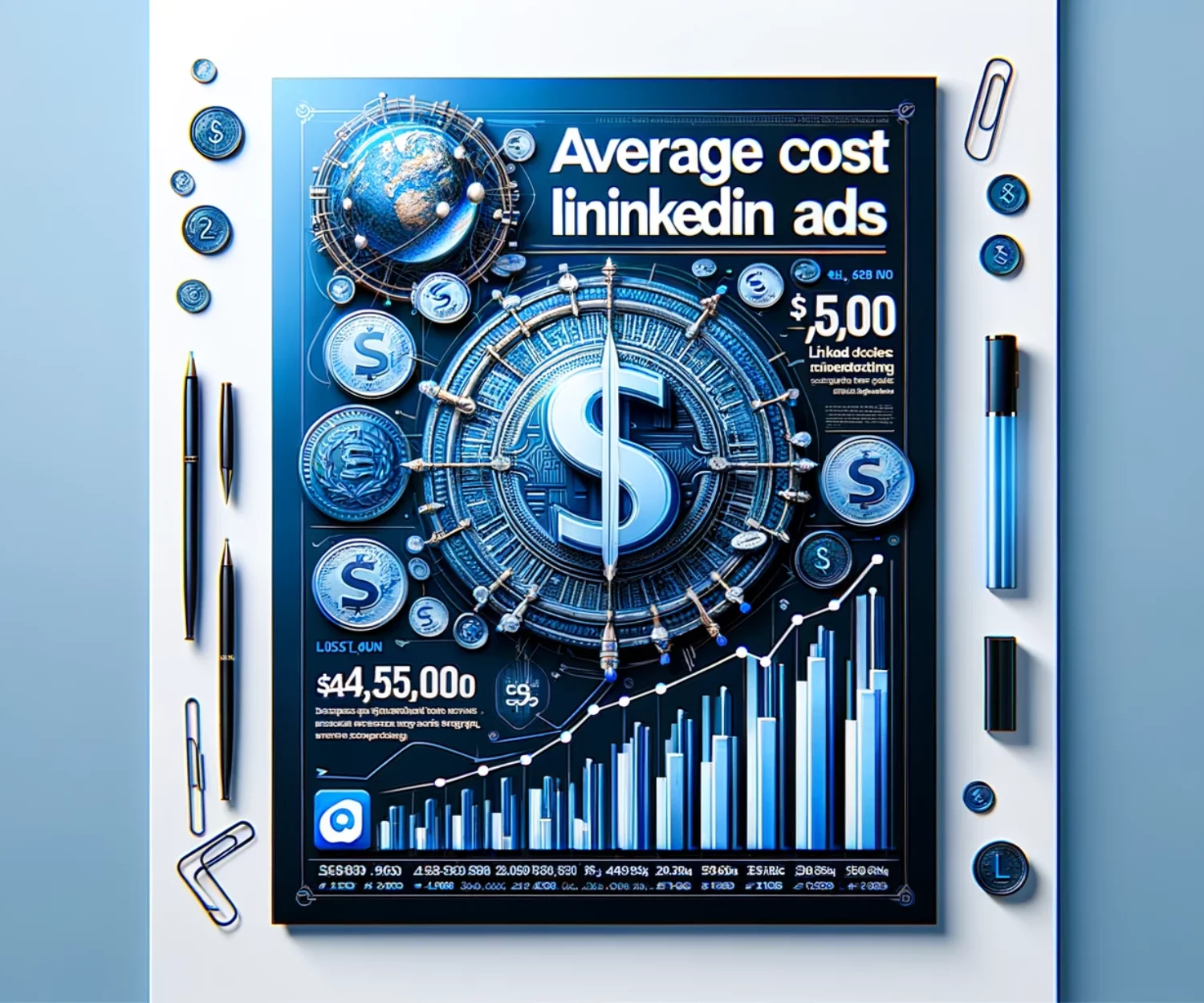 average cost for linkedin ads
