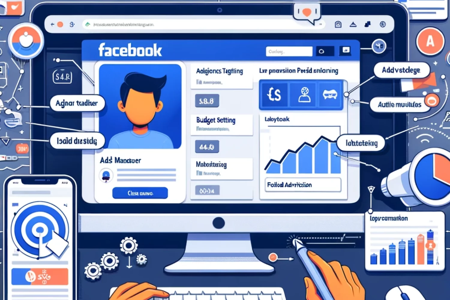 طريقة اعلان ممول على الفيس بوك